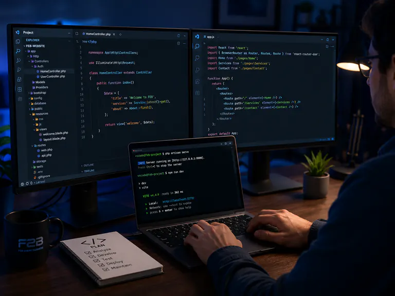 FEB website development