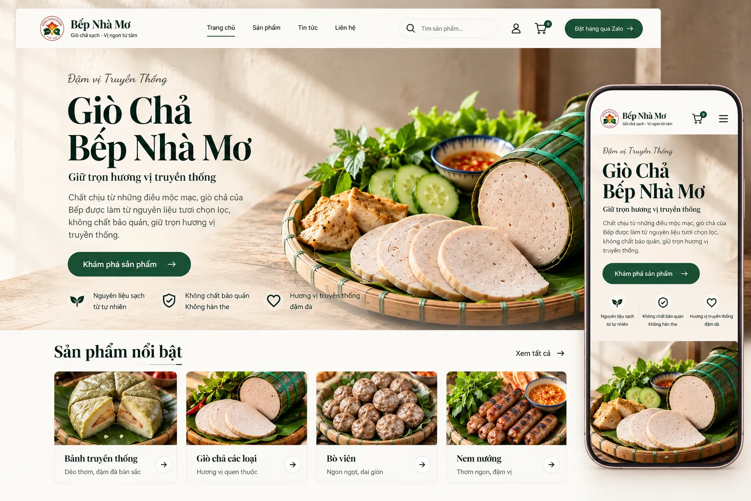 Bếp nhà Mơ